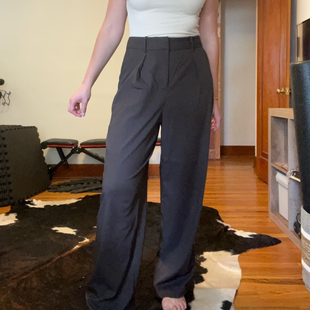 Lululemon Brown High Waisted Trousers